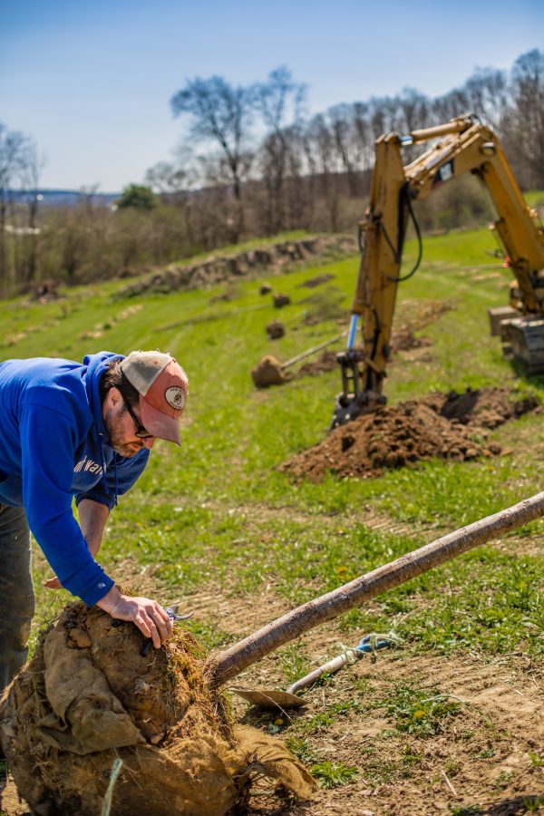 High-quality industrial work site photo highlighting craftsmanship and production in action.